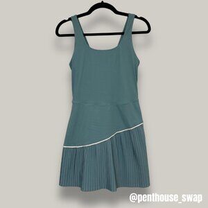 Teal Tennis Athletic Romper, Size S